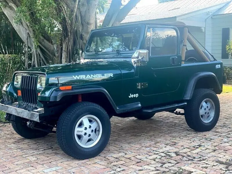 1987 amc wrangler base 135,035 miles green suv 4.2l l6 ohv 12v manual