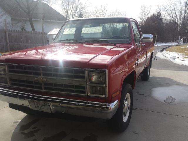k20, k 20, chevy pickup square body 3/4 ton truck scottsdale chevrolet 4x4 gmc