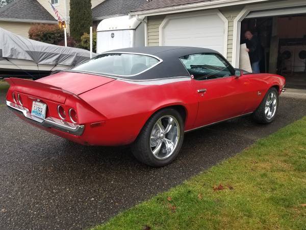 1972 camaro ss tribute