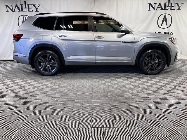 2021 volkswagen atlas 3.6 se w/ technology r-line