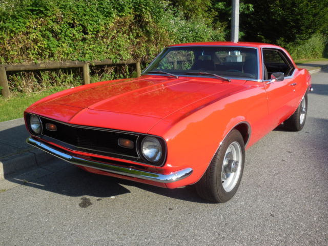 1968 chevrolet camaro hardtop 2-door 5.7l
