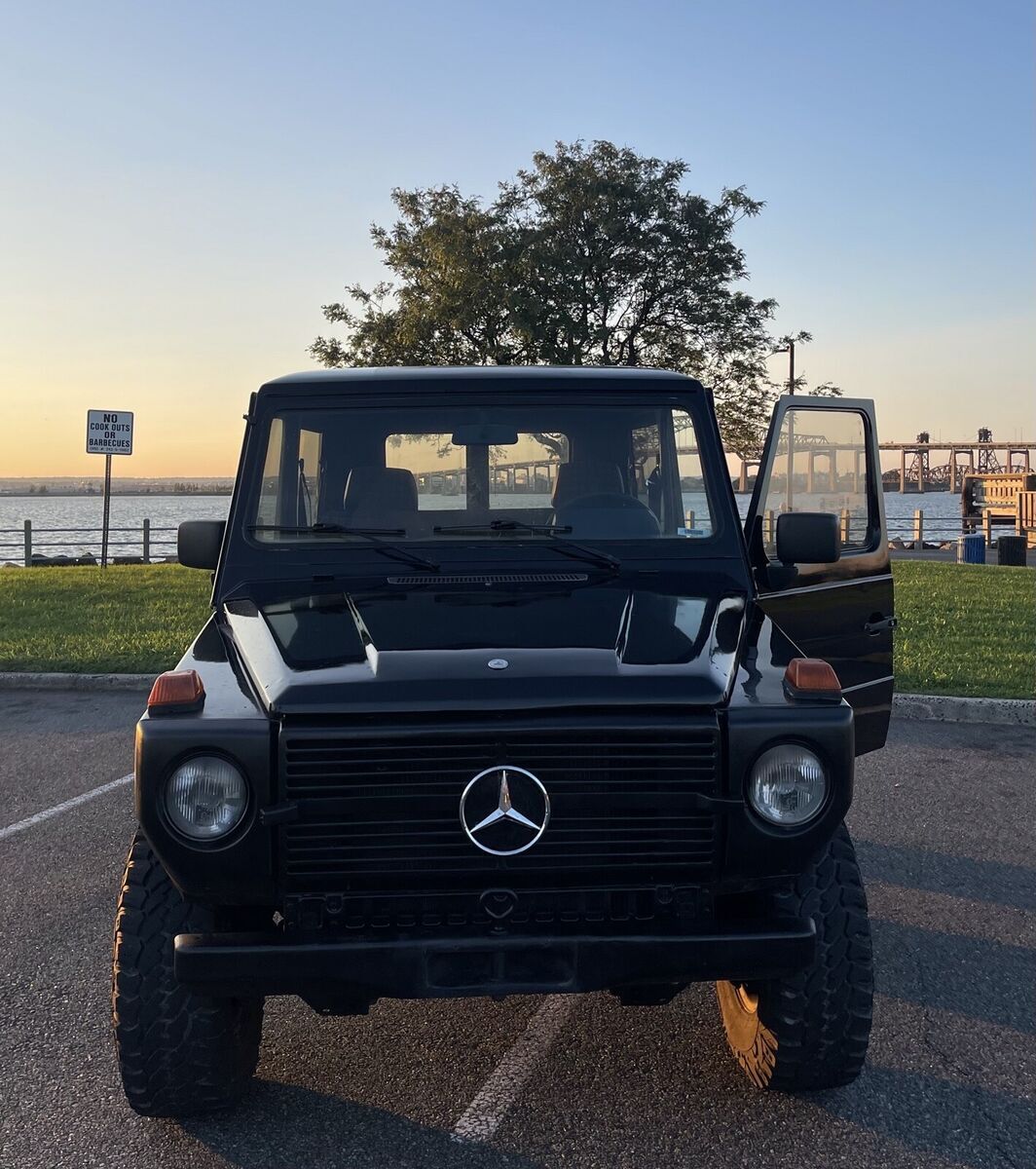 1980 mercedes-benz g-class wagon black 300gd