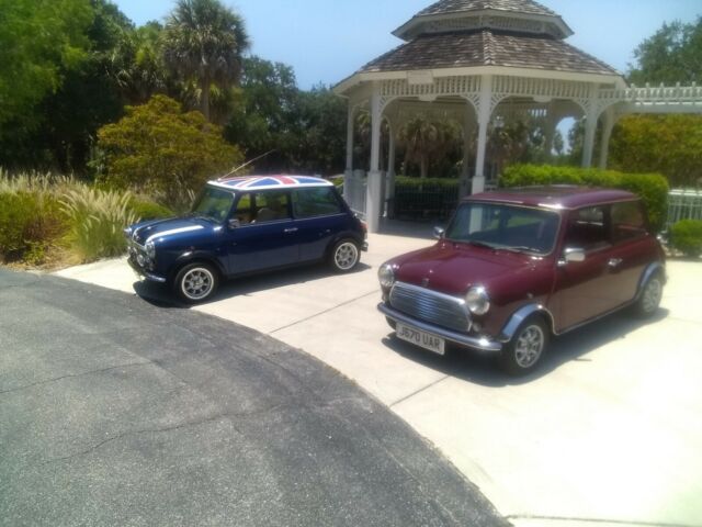 2 classic mini's automatic and manual trans