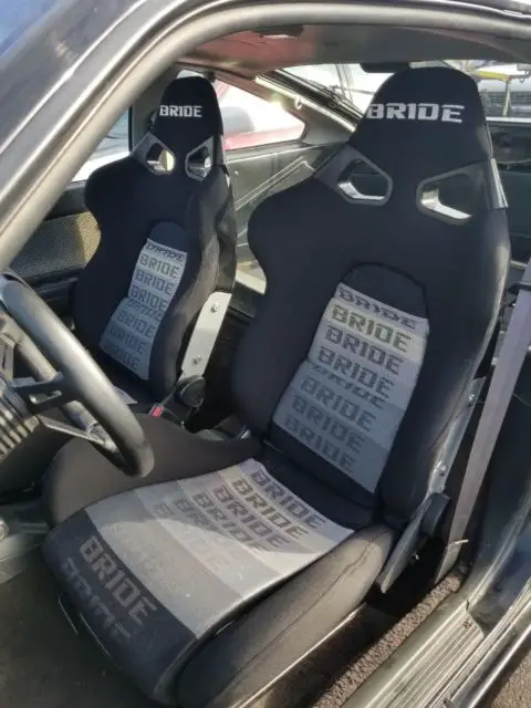 1987 honda crx si bride seats momo steering wheel
