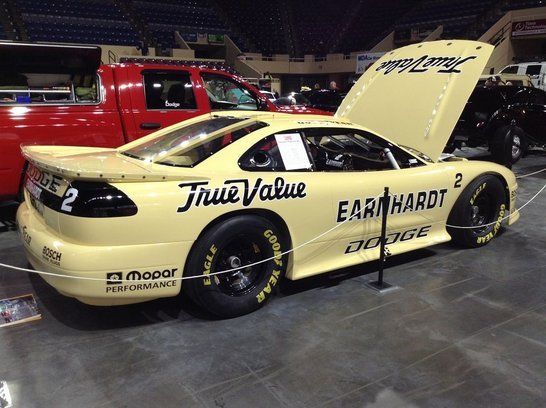dodge iroc avenger championship iroc race car driven by dale earnhardt sr