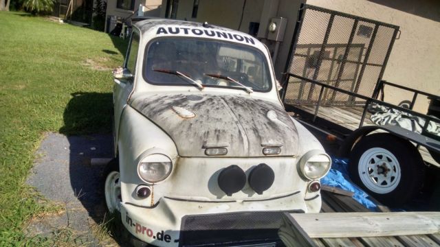 fiat 600 abarth lookalike almost a barn find situation,not driven for two years