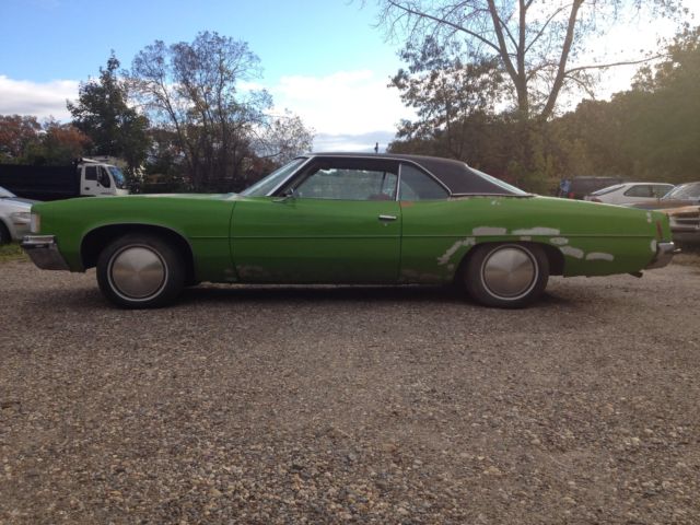 1972 pontiac catalina coupe 400 runs and drives custom 22" rims moon paint