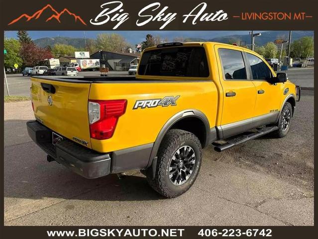 2017 nissan titan pro-4x