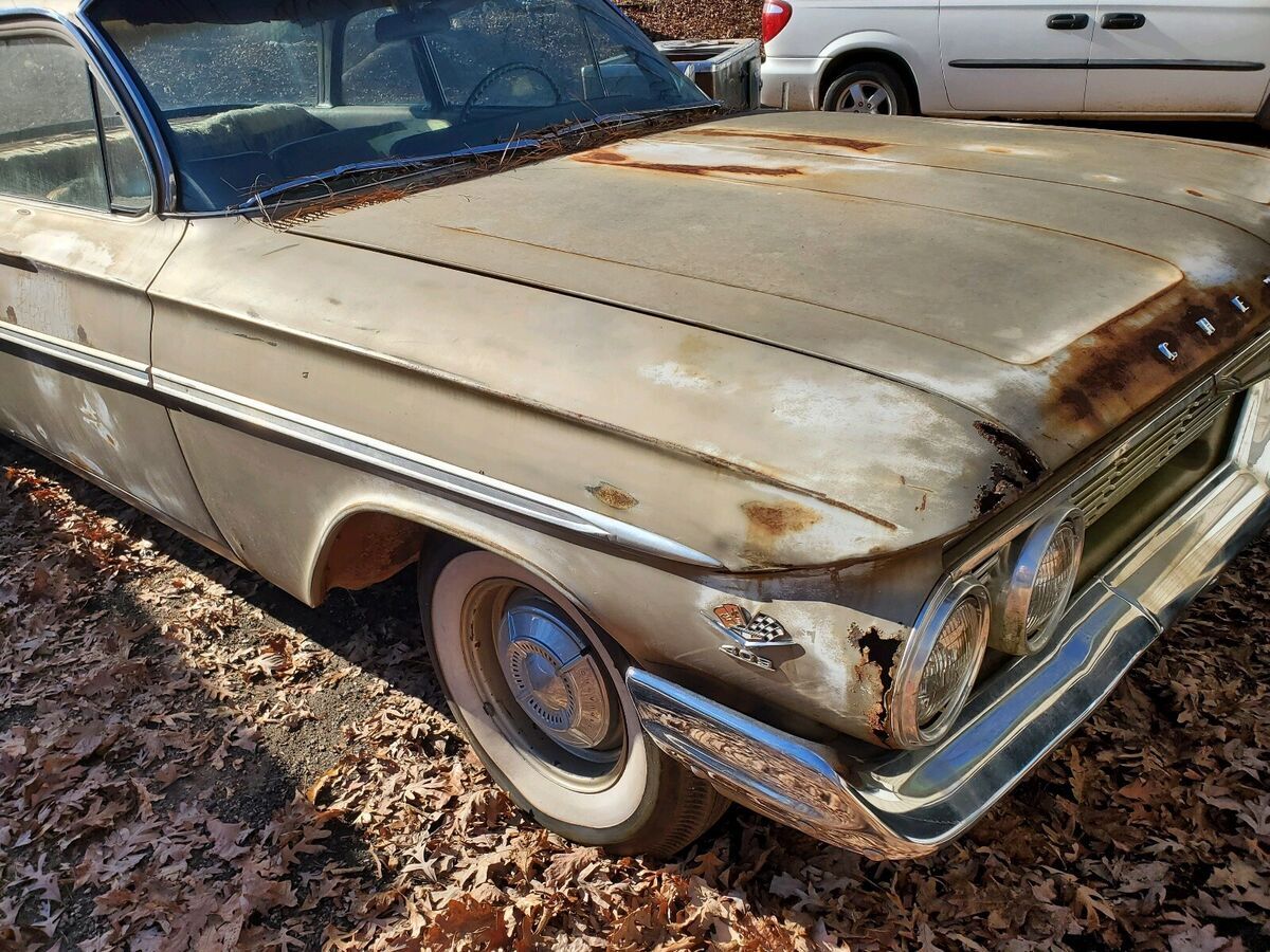 1961 chevrolet bel air sedan brown rwd automatic