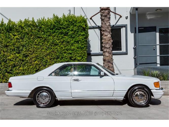 1987 mercedes-benz 560sec in beverly hills, california