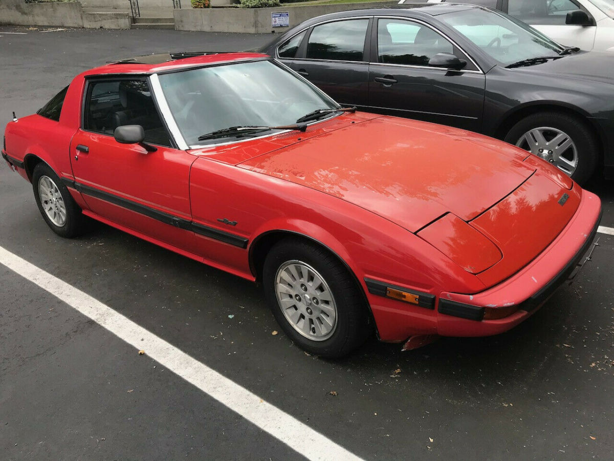 1985 mazda rx-7 gsl-se fb/13b rotary w/re-egi