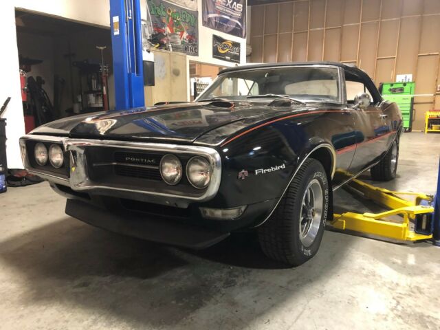 1968 pontiac firebird convertible 400 4spd hurst