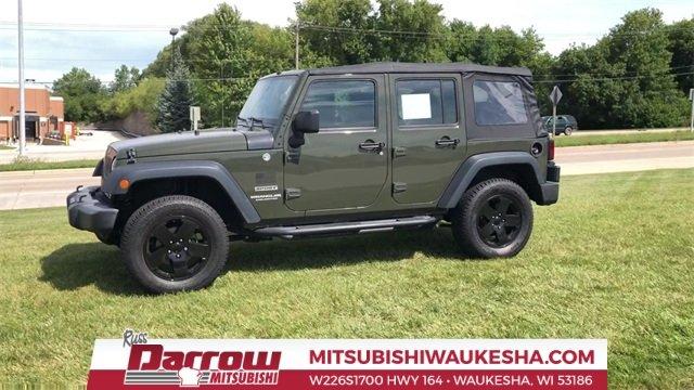 used 2015 jeep wrangler 4wd unlimited sport waukesha, wi 53186 for sale in waukesha, wisconsin