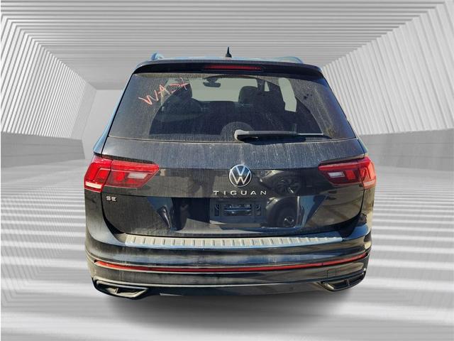 2022 volkswagen tiguan 2.0t se r-line black