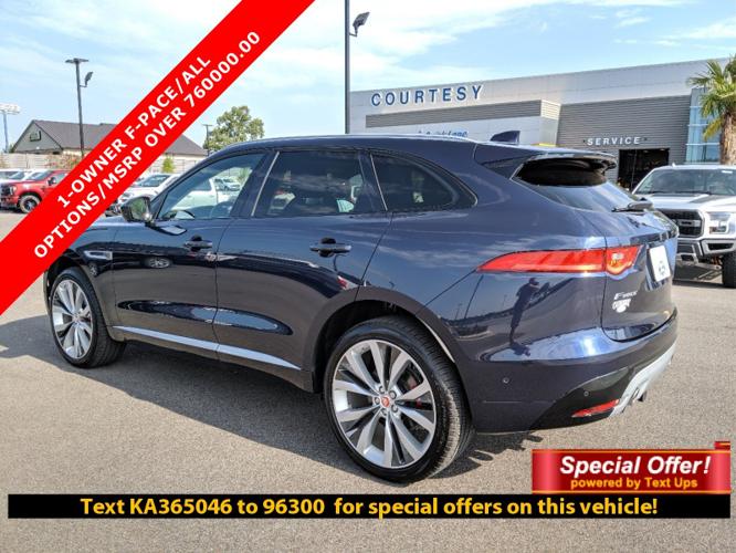 used 2019 jaguar f-pace s hattiesburg, ms 39402 for sale in hattiesburg, mississippi
