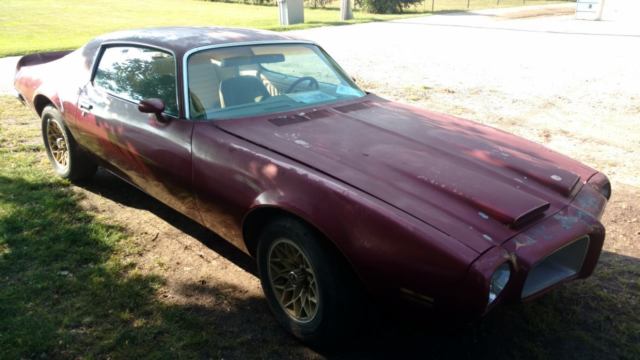 1970 firebird esprit 455 auto formula trans am