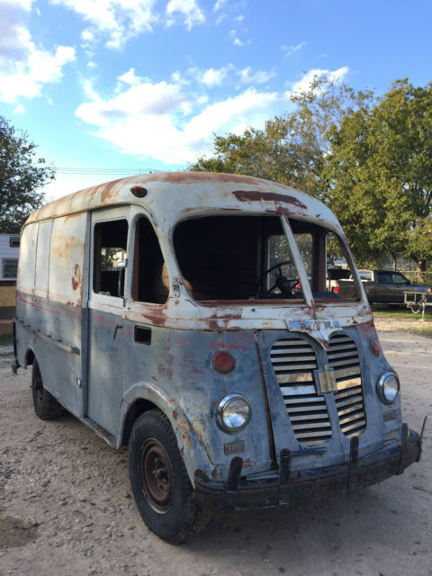 1955 ih metro step van - divco coe rat rod pannel van food truck chevy p10 ford!