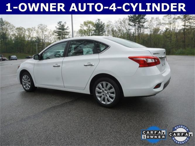 used 2017 nissan sentra sv hanover, ma 02339 for sale in assinippi, massachusetts