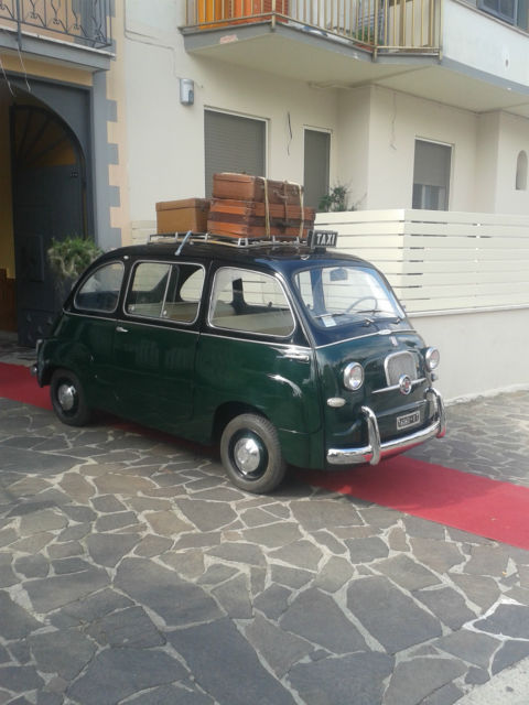1956 - fiat 600 multipla taxi - first series - ultra rare car !!!