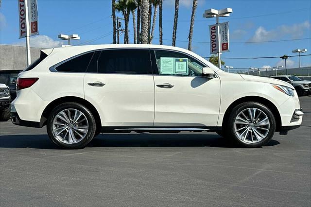 2018 acura mdx 3.5l w/technology package