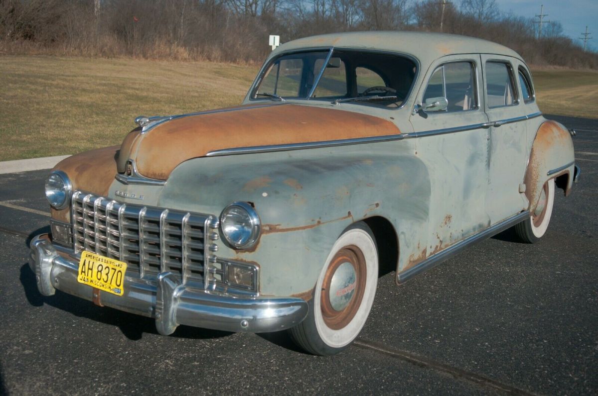 1947 dodge d-24 sedan - 51,000 patina survivor