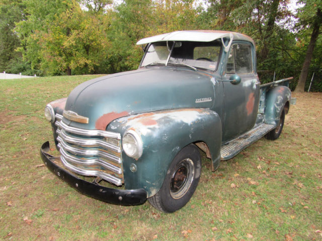 1951 chevy pickup truck runs original engine solid driver 1947 1955 47 55 51 50