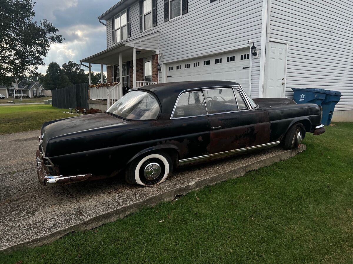 1962 mercedes-benz 220 seb coupe coupe black rwd manual 220se
