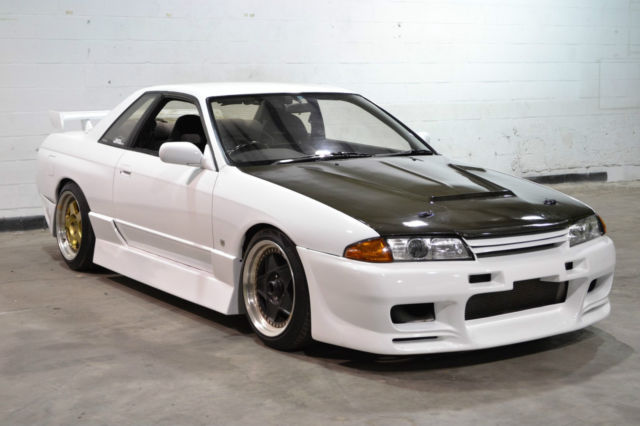 1991 nissan skyline gts-t type m - rb20det - 5 speed 75k cold a/c trust bumper