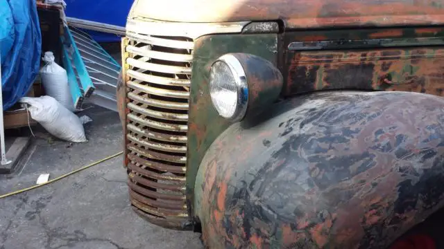 1939 chevrolet 3/4 ton panel truck used 70+ years patina licensed and titled