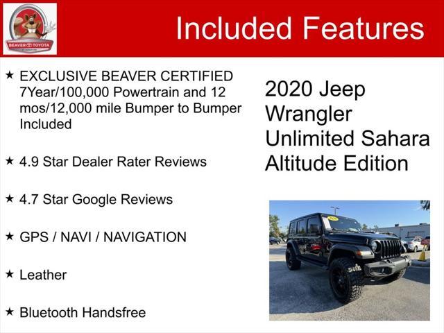 2020 jeep wrangler unlimited sahara