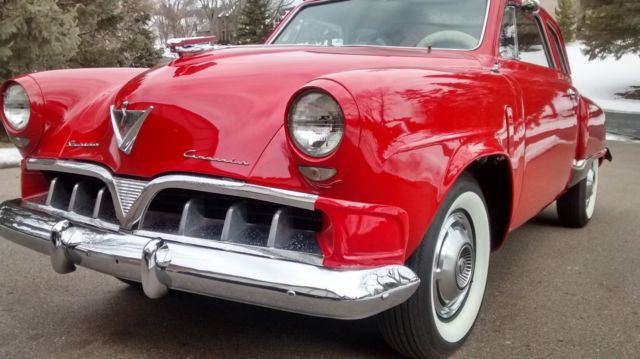 1952 studebaker commander 2dr w/chevy 327 v/8 350th auto transmission