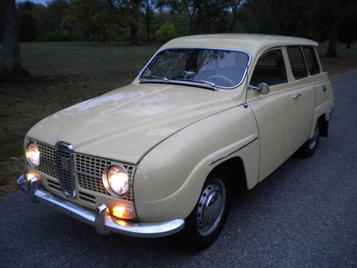 1966 saab 95 station wagon