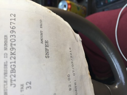 1996 toyota camry dx in california by owner
