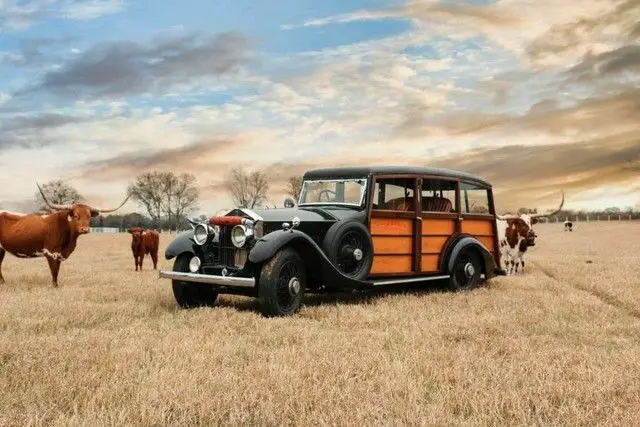 shooting brake~ phantom i~new bench seats~new honeycomb radiator