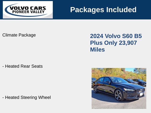 2024 volvo s60 b5 plus dark theme