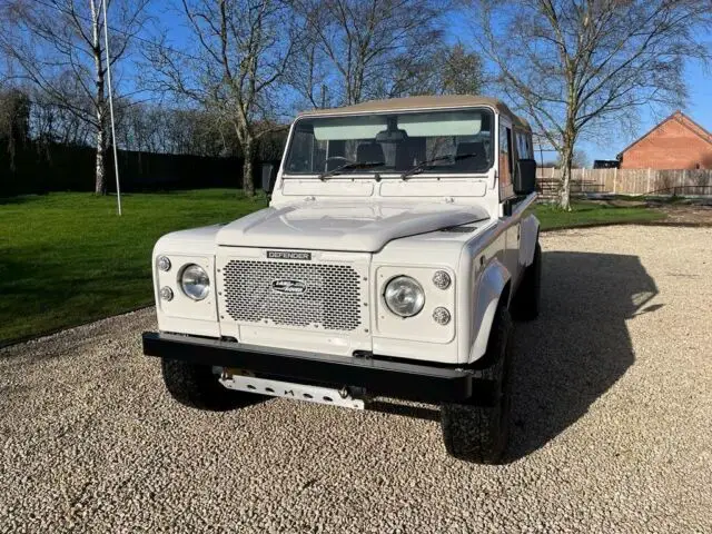 1980 land rover defender convertible white 4wd manual 110 beach runner 300tdi