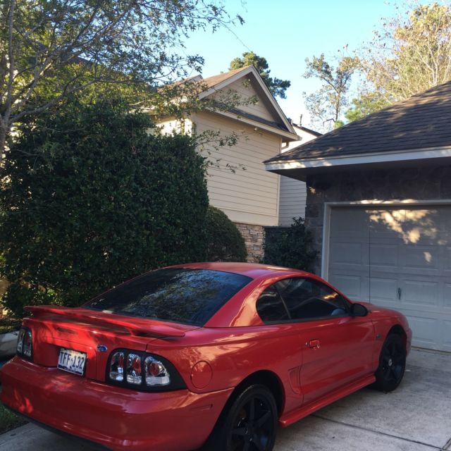 1994 ford mustang gt 5.0 302 v8 auto red exhaust runs goods