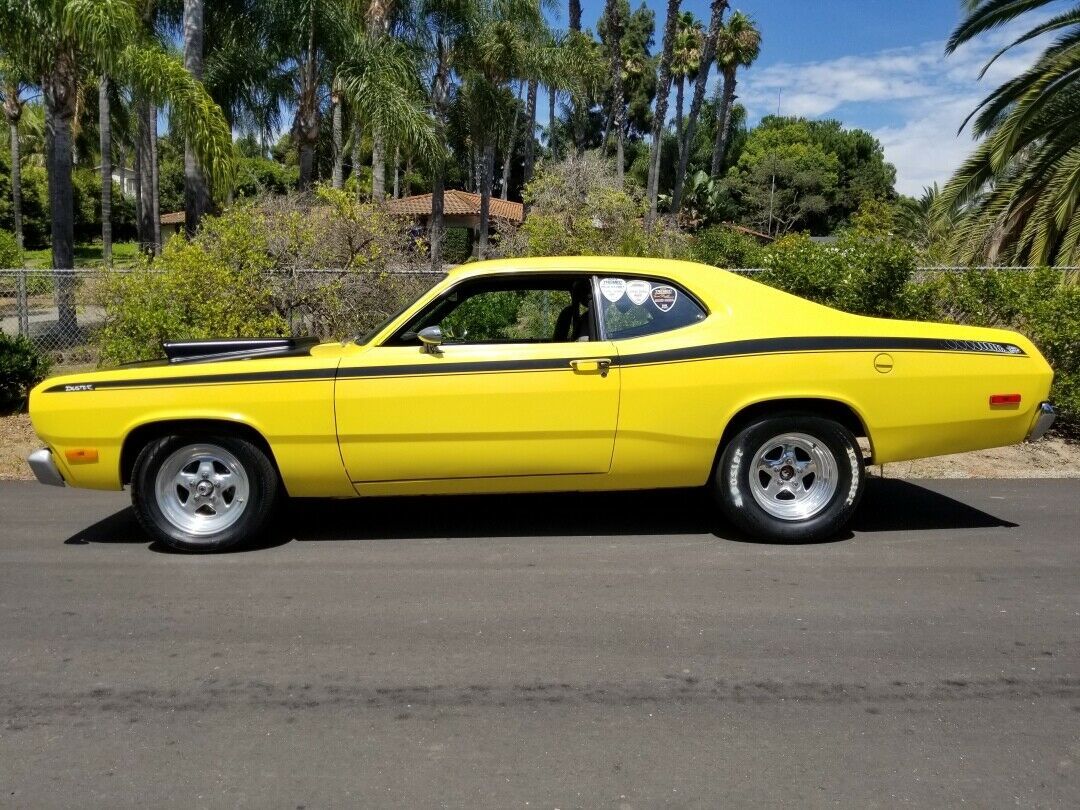 1972 plymouth duster, true 11 second street car,408 stroker, alum heads, $17,900