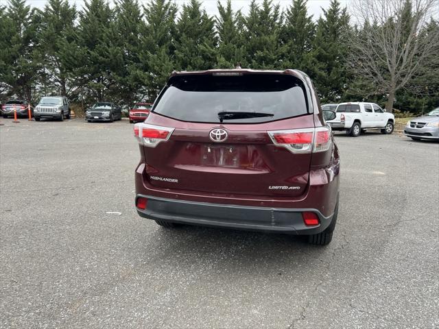 2015 toyota highlander limited