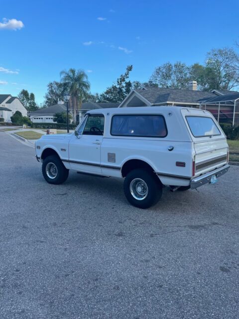 1972 gmc jimmy 5.7 pickup white 4wd automatic custom