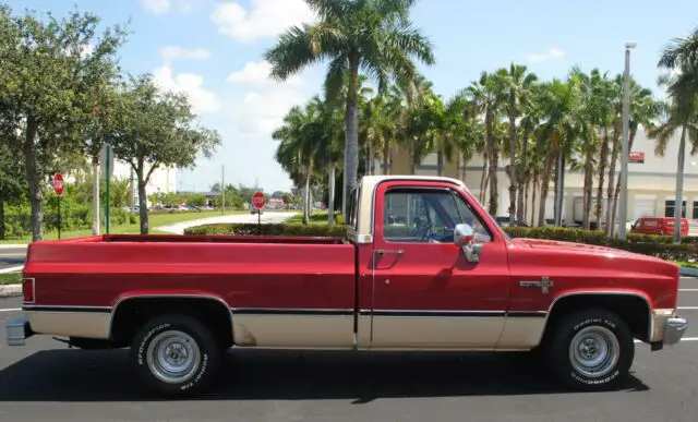 1985 chevrolet scottsdale long bed, just 2 owners, 350, aut trans, no reserve