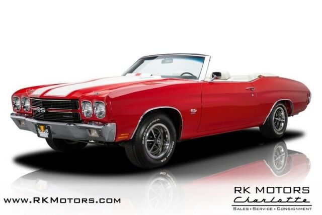 1970 chevrolet chevelle ss convertible red convertible 396 v8 4 speed manual