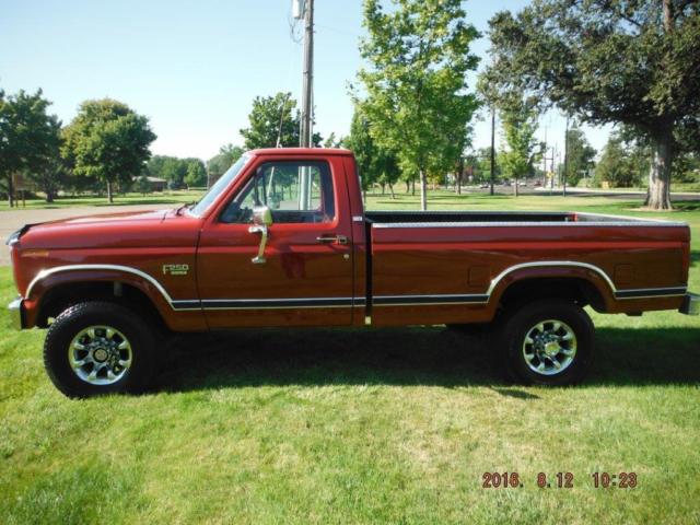 1986 ford f-250 xlt lariat 4wd - 52k original miles! - immmaculate!