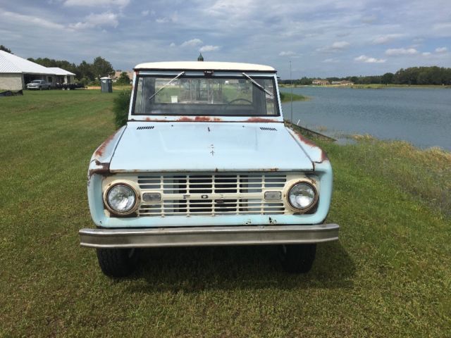1966 bronco 1/2 cab 4x4 uncut u14