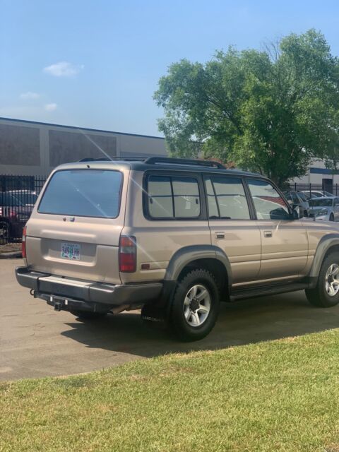 1993 toyota land cruiser suv brown 4wd automatic dj81