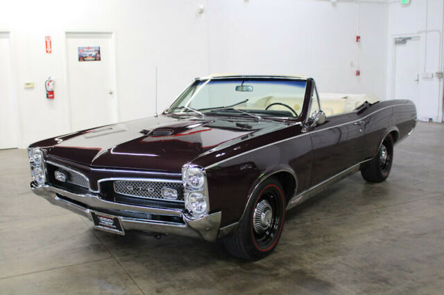 1967 pontiac gto 9731 miles purple convertible