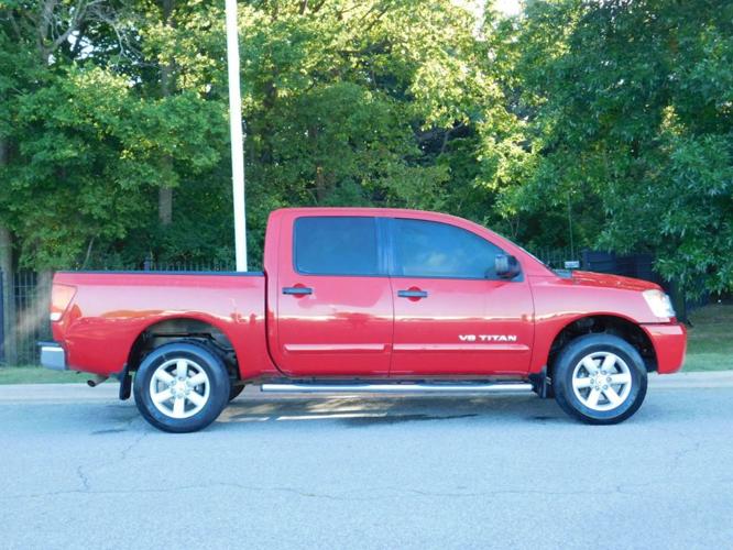 used 2012 nissan titan 4x4 crew cab fayetteville, ar 72704 for sale in fayetteville, arkansas