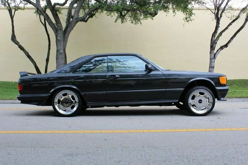 1985 mercedes benz 500 sec amg 6.0 amg 47,485 miles coupe