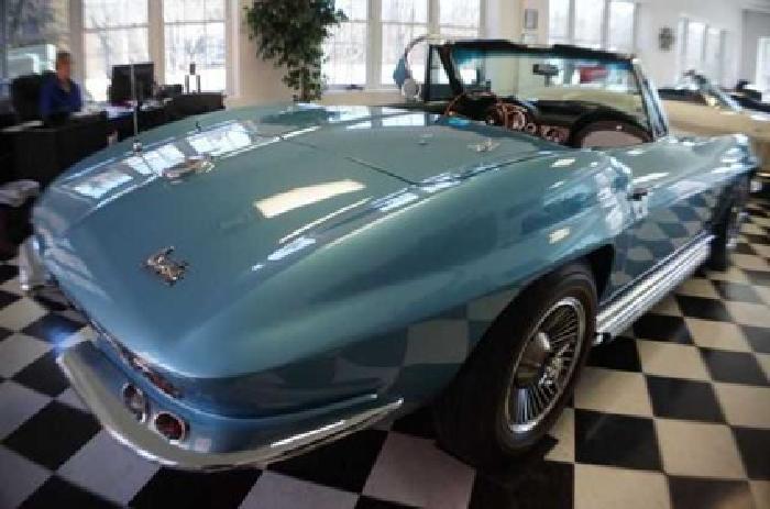 1966 blue chevrolet corvette in baiting hollow, ny