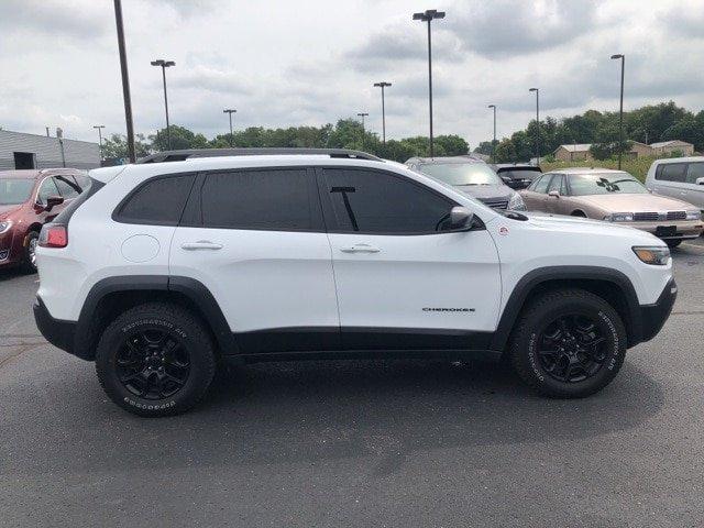 used 2019 jeep cherokee 4wd trailhawk terre haute, in 47802 for sale in terre haute, indiana